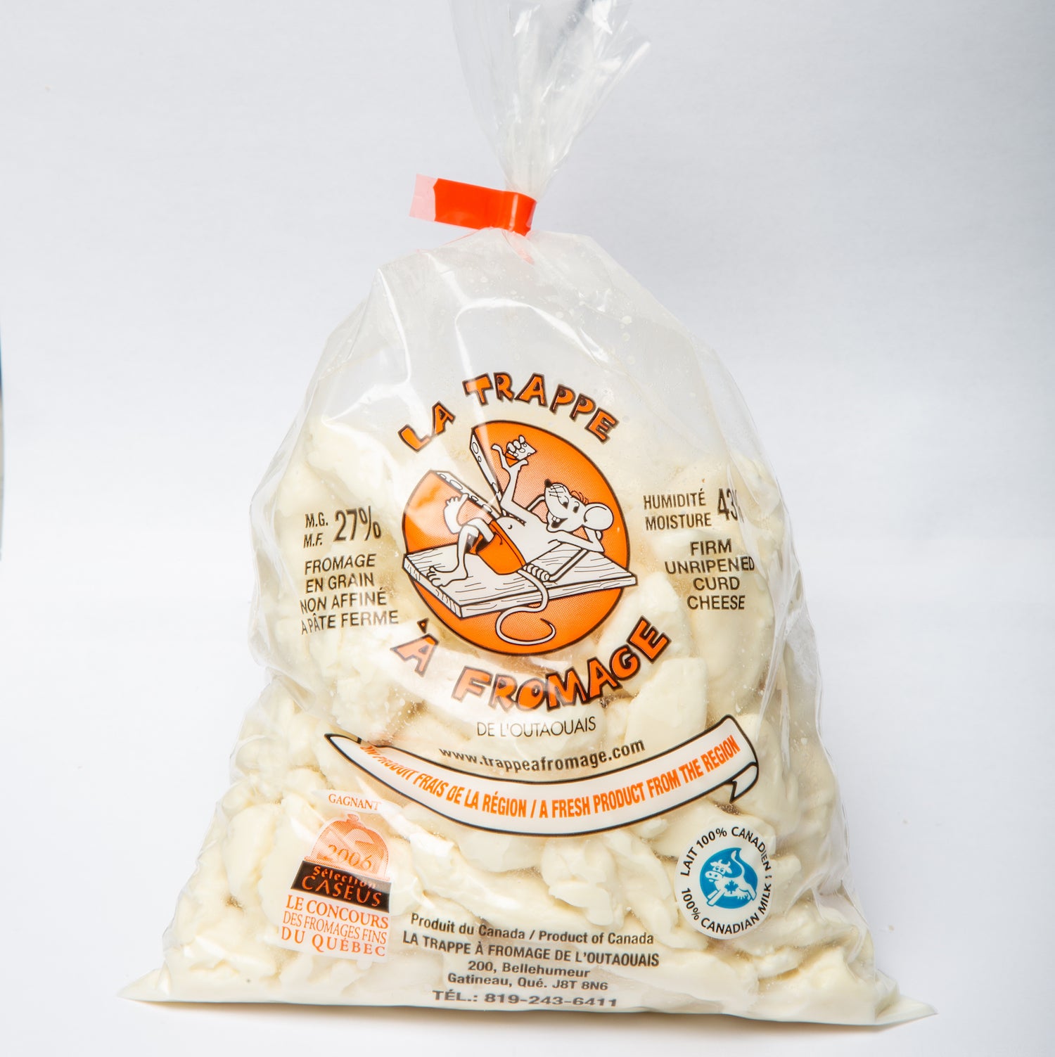 Fresh white cheese curds – La Trappe à Fromage