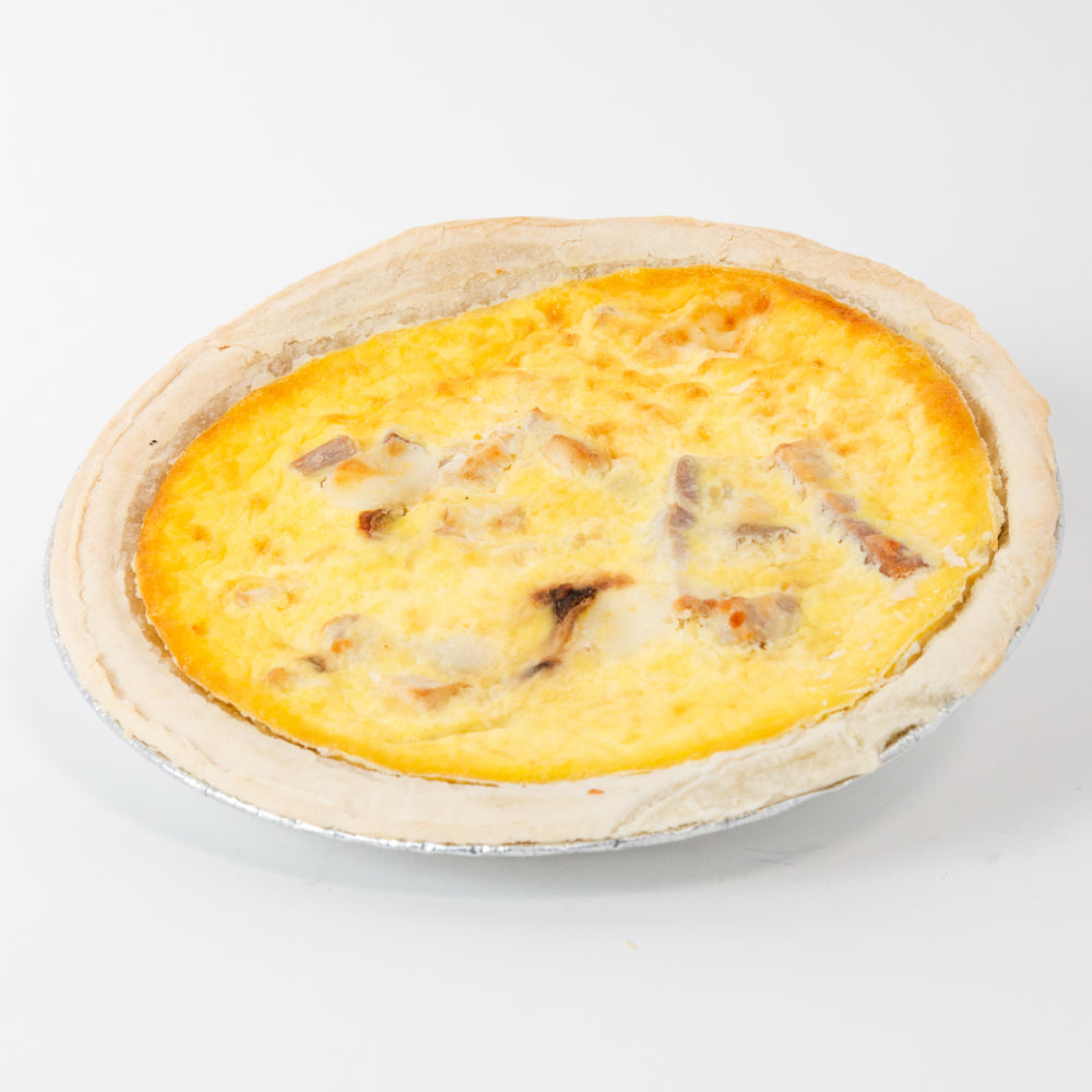 Bacon and cheese curds quiche 580g